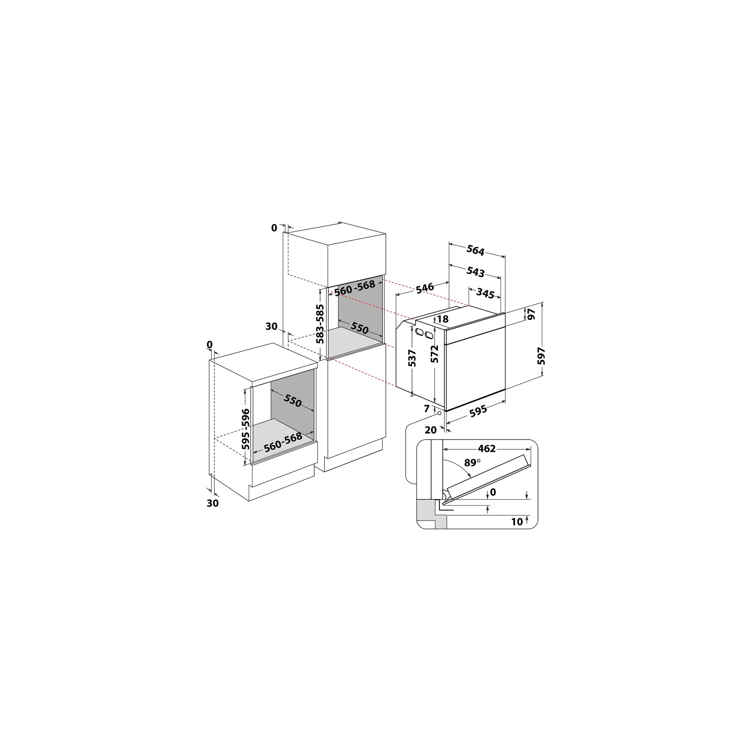 Whirlpool WOI5S8PM1SXAF - Afbeelding 4