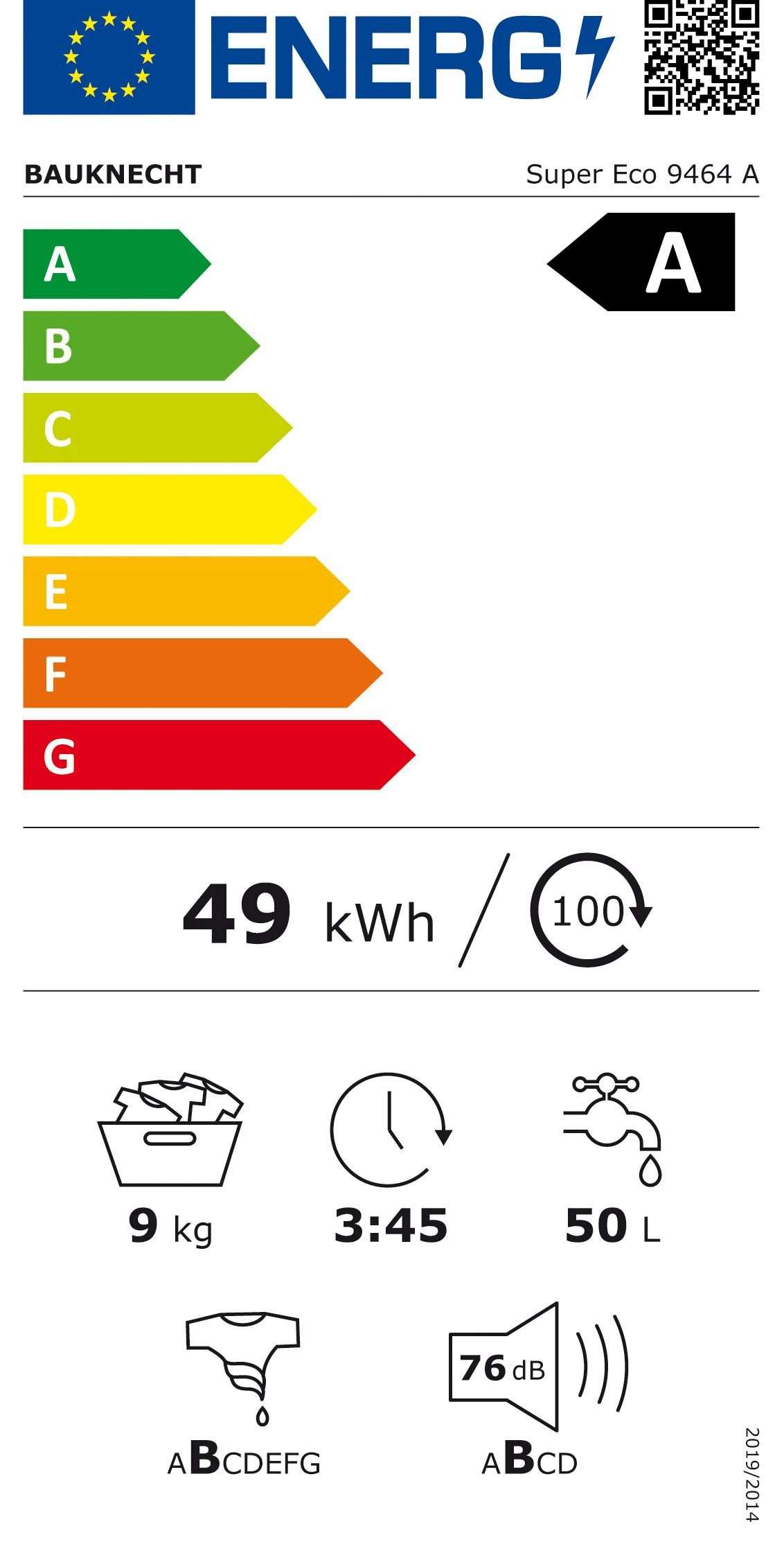 Bauknecht Super Eco 9464 A - Afbeelding 5